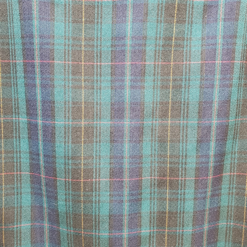 Vintage Koret Blue & Green Plaid - Size 12 - Picture 8 of 8